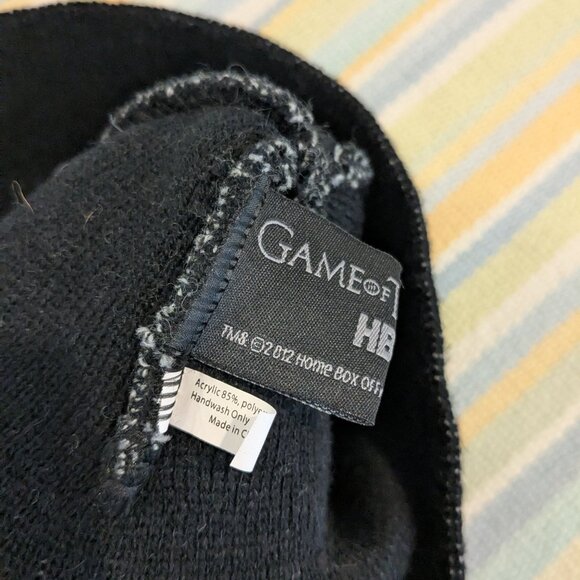 ⭐ GOT Game Of Thrones Winter Is Coming Hat - Picture 3 of 5